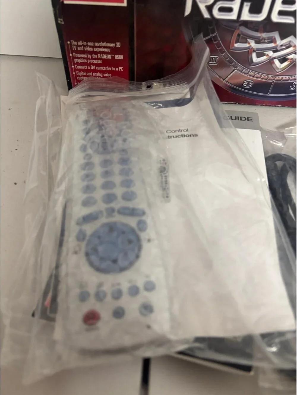 ATI Radeon All in Wonder 8500 DV  kit with original retail box - READ BIO